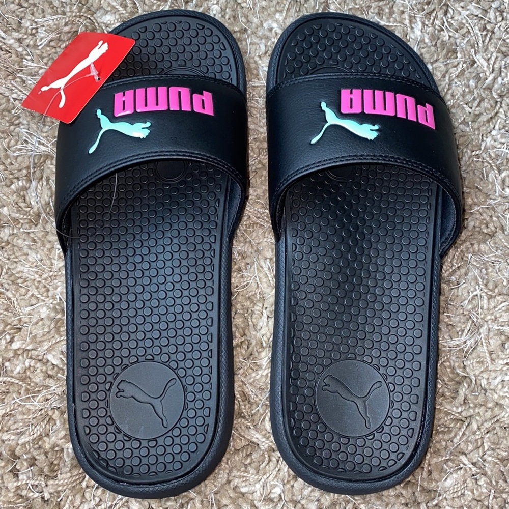 Women’s Cool Cat Puma Slides - Picture 4 of 7